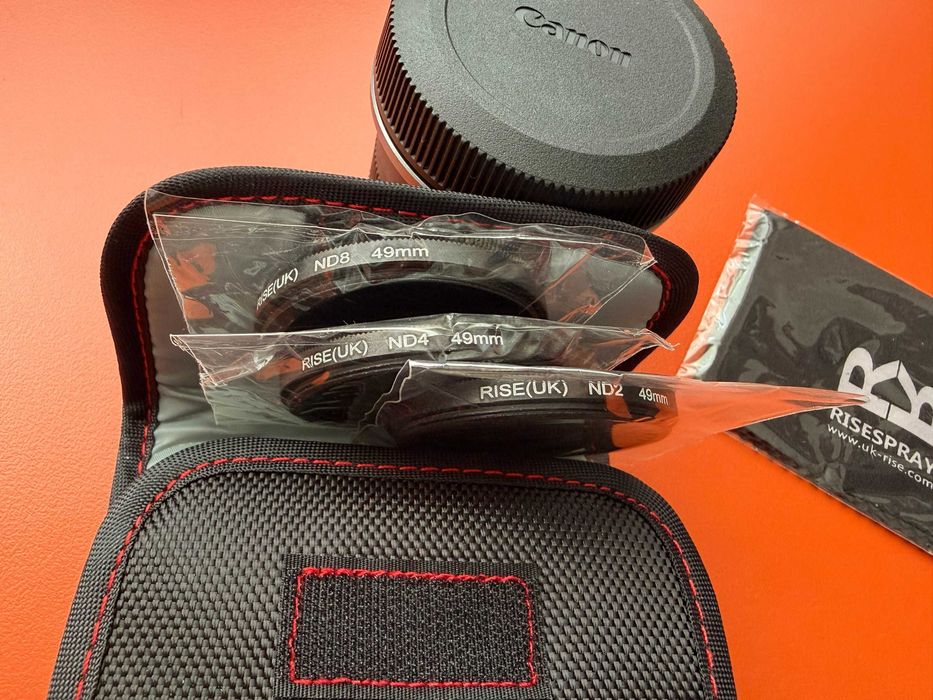 Obiectiv Canon RF-S 18-45mm F4.5-6.3 IS STM (Bonus 3 filtre ND)