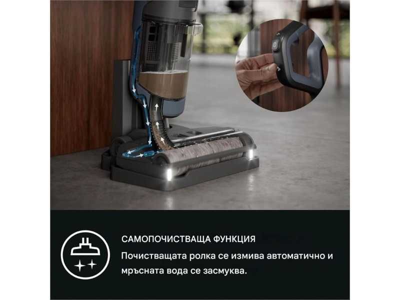 Вертикална Безкабелна Прахосмукачка за Сухо и Мокро Почистване AEG AW81U3DB