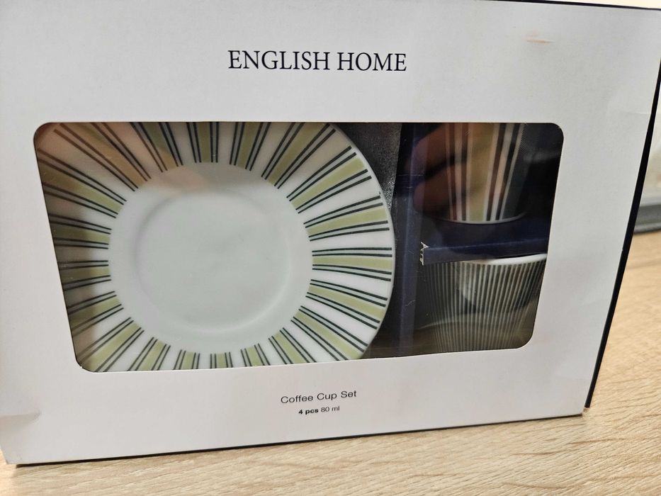 Порцеланови чаши за кафе English Home