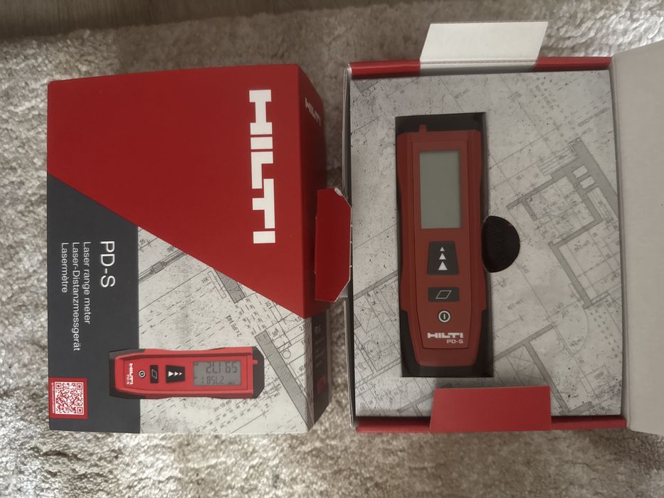 Лазерна рулетка Hilti PD-S нова!
