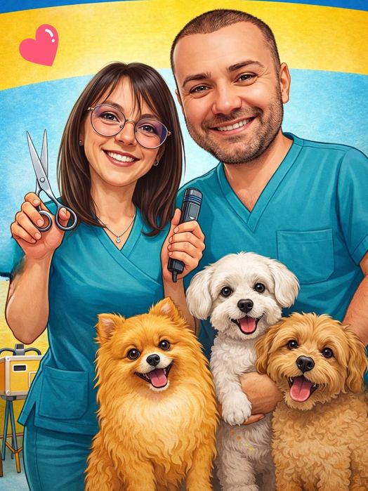 Tuns câini la domiciliu