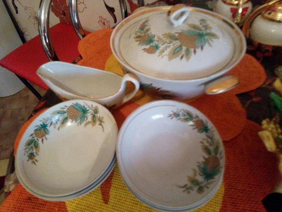 Посуда, грибной сервиз