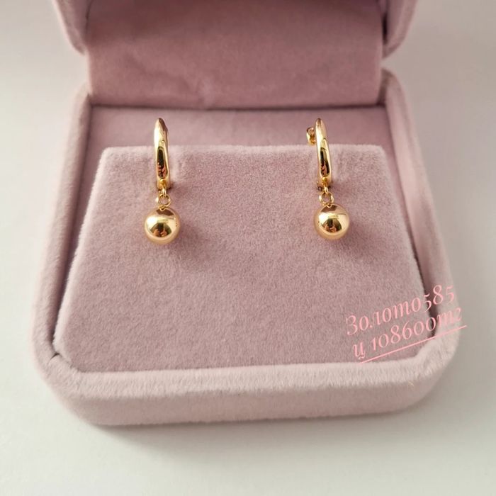 Золото 585 сырга сырға