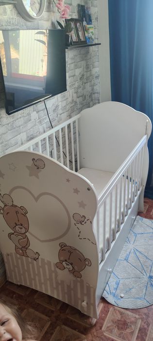 Детская кровать манеж