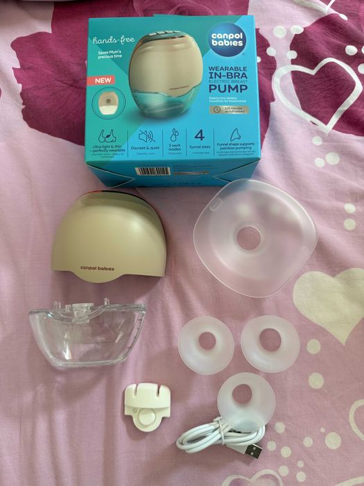 Помпа за кърма Canpol hands-free