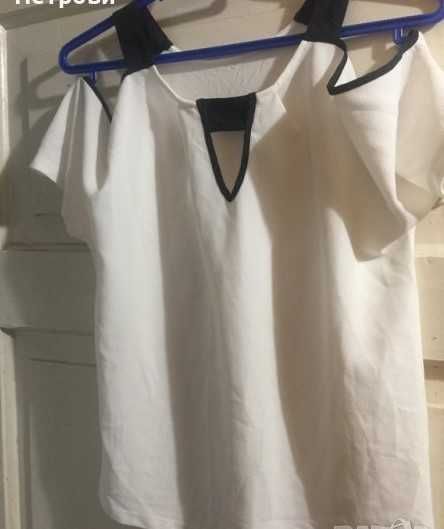 Топ Orsay, Топ пеплум Н&М с цип отзад