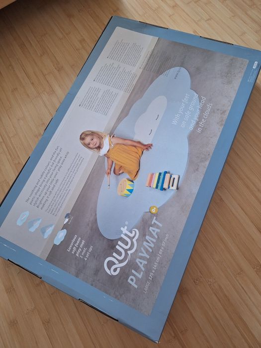 Saltea de joacă din spumă Quut Playmat "Head in the Clouds"
