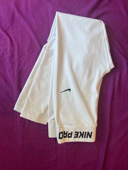 Nike Pro Бял Клин