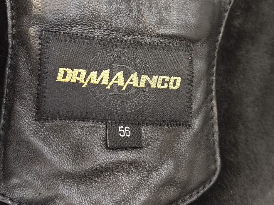 Мужская кожаная дублёнка