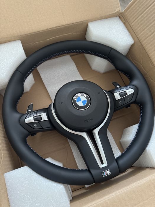 Volan Piele cu airbag, bmw f10 f30 f32 f36 f15 etc e90