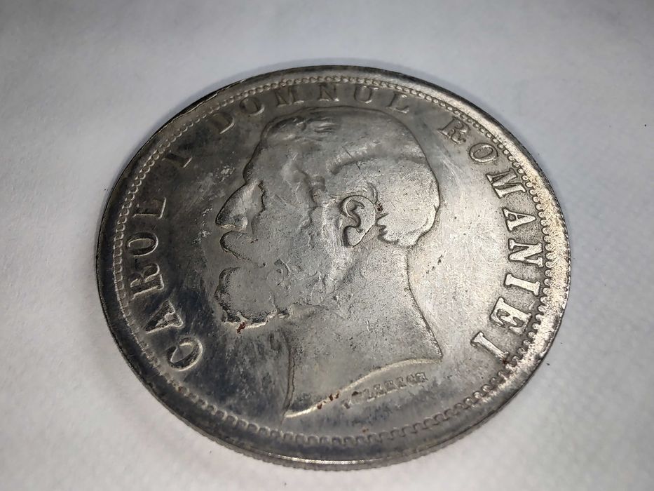 [Replica] Moneda 5 lei Carol I 1880, 100.000 lei 1946, 500 lei 1941