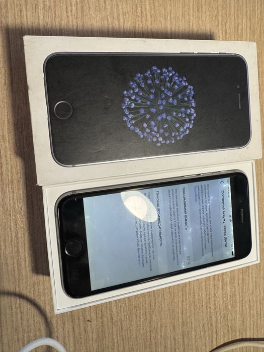 Iphone 6 . 32гб памяти. Состояние АКБ - 82%