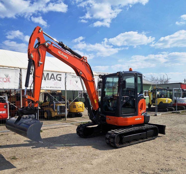 Kubota KX057-4, ore functionare  2552