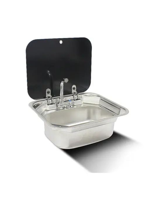 Chiuveta completa cu baterie și canalizare pt rulota, camper