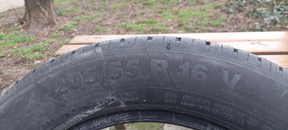 1 бр. Лятна гума 205/55R16 Continental ContiEcoContact 5