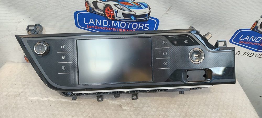 KIT MULTIMEDIA / DISPLAY CENTRAL + CITITOR CHEIE + PANOU COMANDĂ CITROEN C4 PICASSO 2015 / 2013–2018 / COD OEM 9805089780 / 98011193XU (5E2)