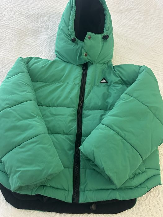 Куртка для девочек теплая с наполнителем 6-8 лет