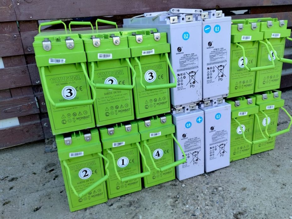 Baterii 150 amp agm.
