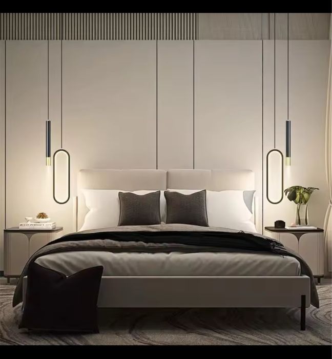 Lampă LED stil nordic, lampa suspendată, iluminat interior