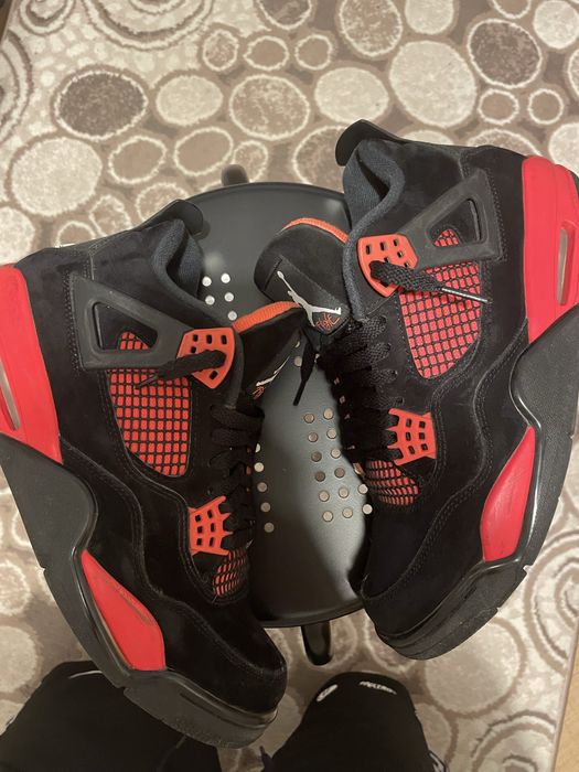 Jordan 4 red thunder 43
