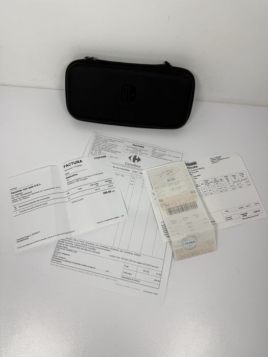Pachet Nintendo Switch + Ring Fit + Pro Controller + 7 Jocuri (CA NOU)