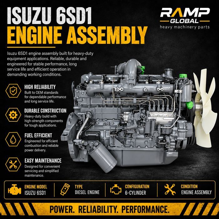 Двигатель Isuzu 6SD1