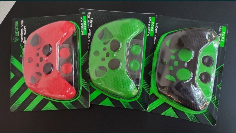 Set husa silicon skin Battletron pentru controller ps5 xbox x s