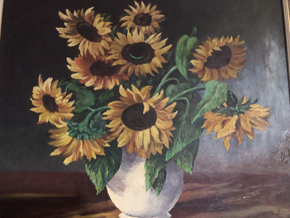 Astept oferte! Tablou vechi semnat pictura in ulei