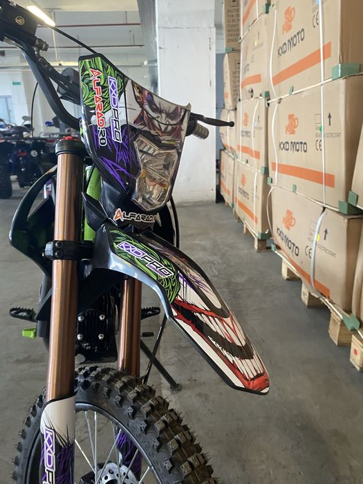 Cross 125cc kxd hurricane joker design nou cu garantie si livrare in tara