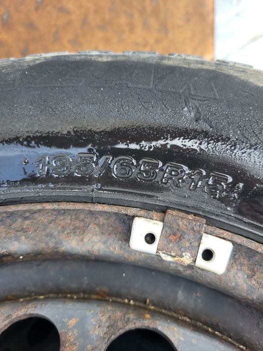 Джанти  с  гуми 4мм грайфер