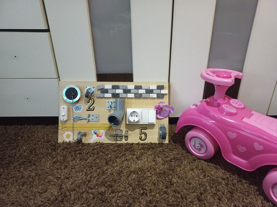 Activity Board (panou activități senzoriale copii)