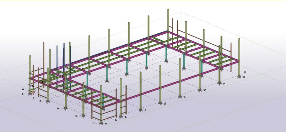 Проектирование КМ и КМД | Металлоконструкции | Tekla Structures