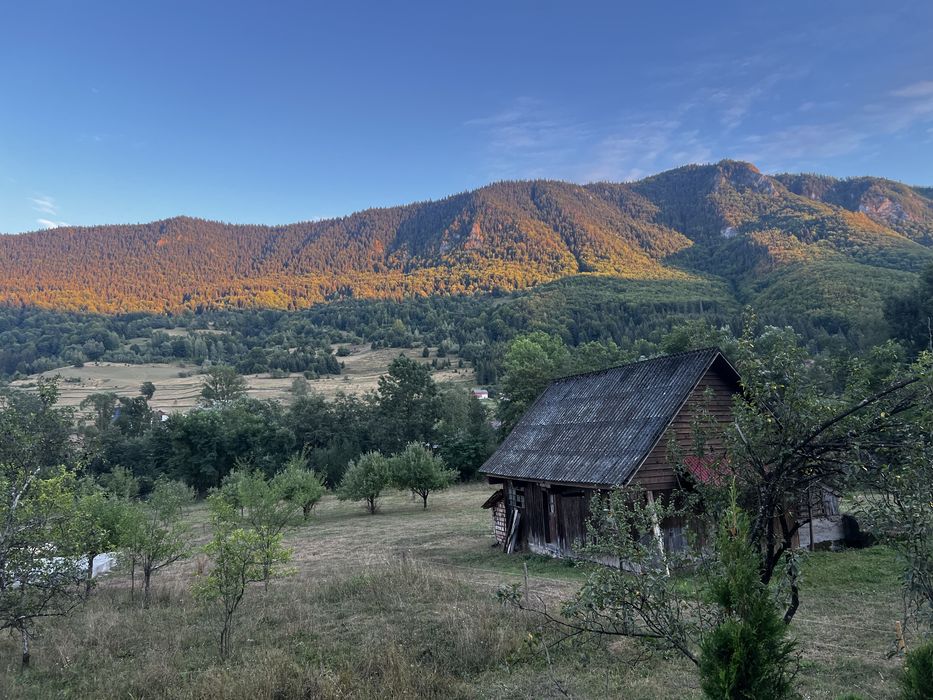 Proprietar- vand TEREN INTRAVILAN 4.050 MP DE VÂNZARE – VIDRA, ALBA Cascada Pișoaia – Dealul cu Melci | vedere spre cascadă | toate utilitățile