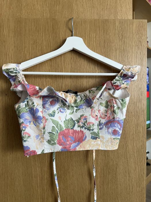 Цветен топ Bershka