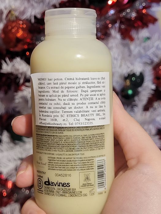 Crema hidratanta de par Davines