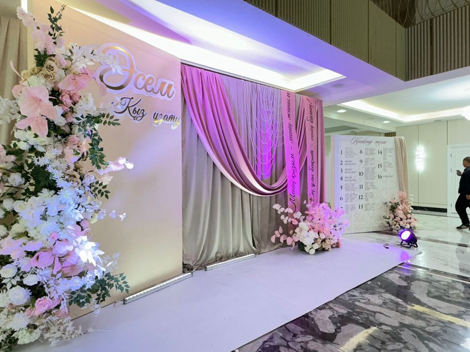 Баннер фотозона оформление