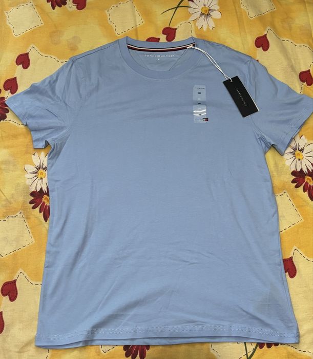 Tricou Tommy Hilfiger Albastru deschis
