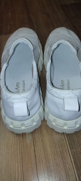 Слипоны натуральная кожа