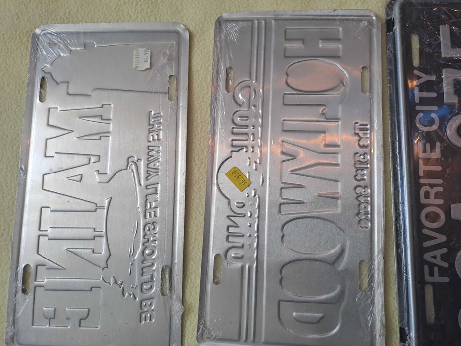 placute numere inmatriculare auto sua