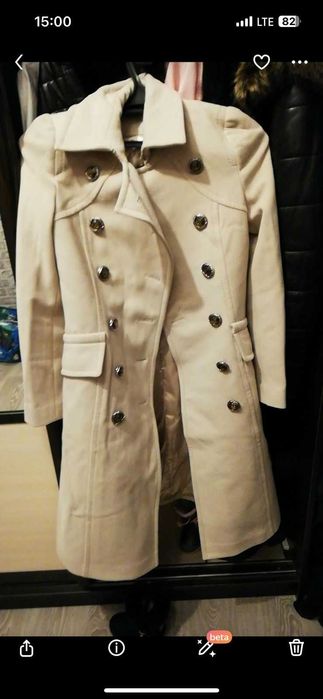 Польто размер 44 кашемир