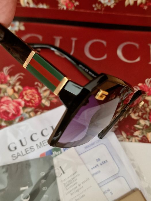 Ochelari Gucci new model, saculet, etichetă