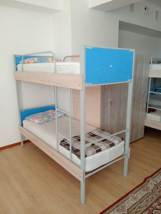 Кровать двухъярусная 25 штук. Матрассыз. 30 000 теңге