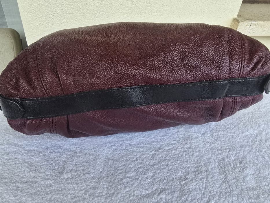 Стильная вместительная кожаная сумка из Испании