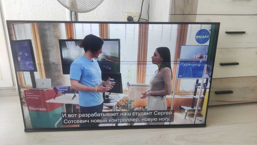 TV Hisense 43,6'' 2025г 43A6Q ударен дисплей