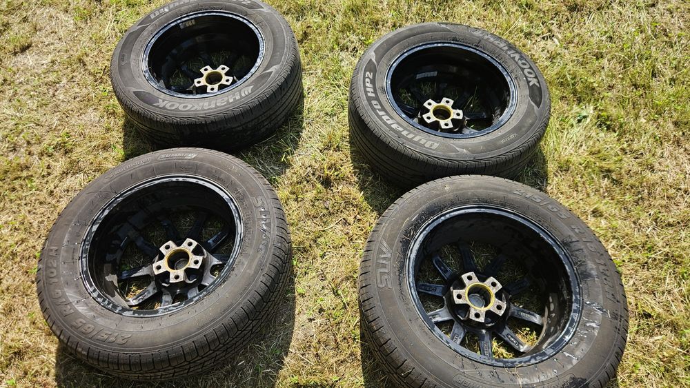 Jante aliaj Rial + cauciucuri de vara