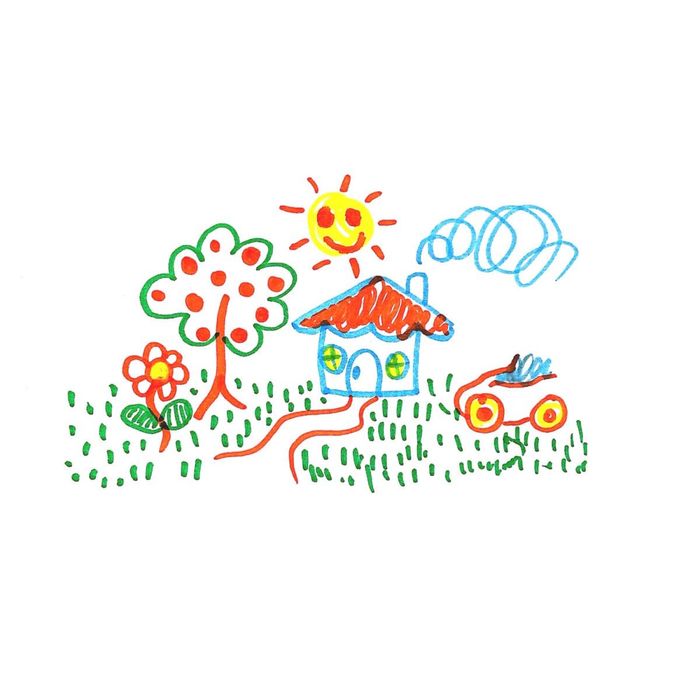 Моите първи детски флумастери х5, с удобен захват - Créa Lign’