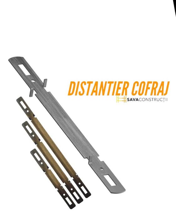 Cravate cofraj, Montanti cofraj, Montant, Distantiere