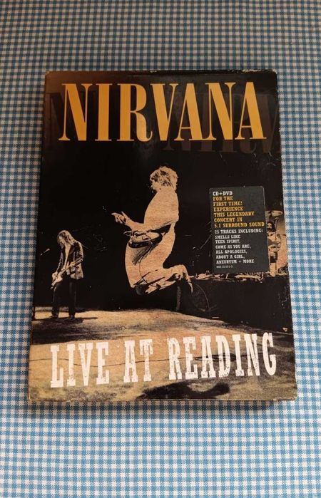 Kurt Cobain, Nirvana Live At Reading, rar, de coectie, emblematic Rock