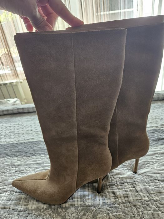 Cizme Zara bej 39-40