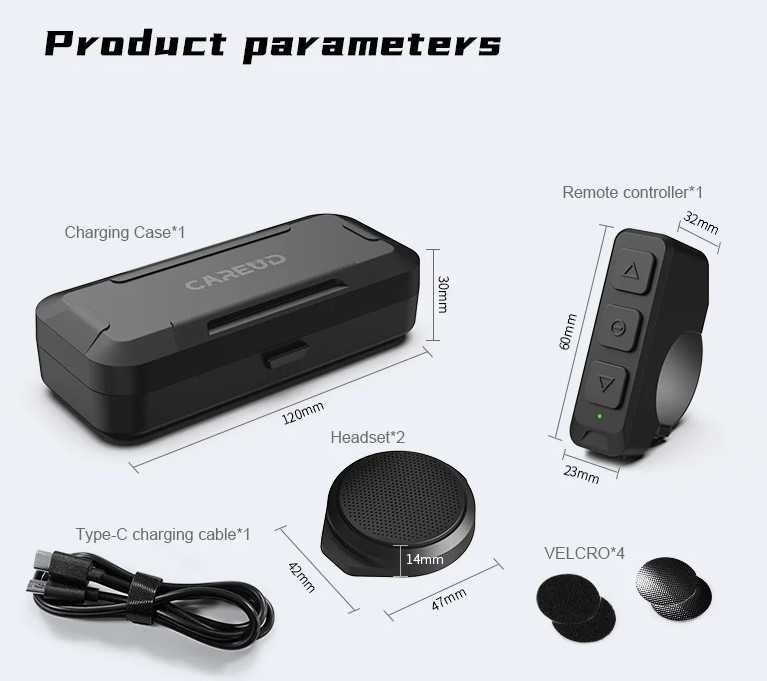 Bluetooth мото слушалки за каска